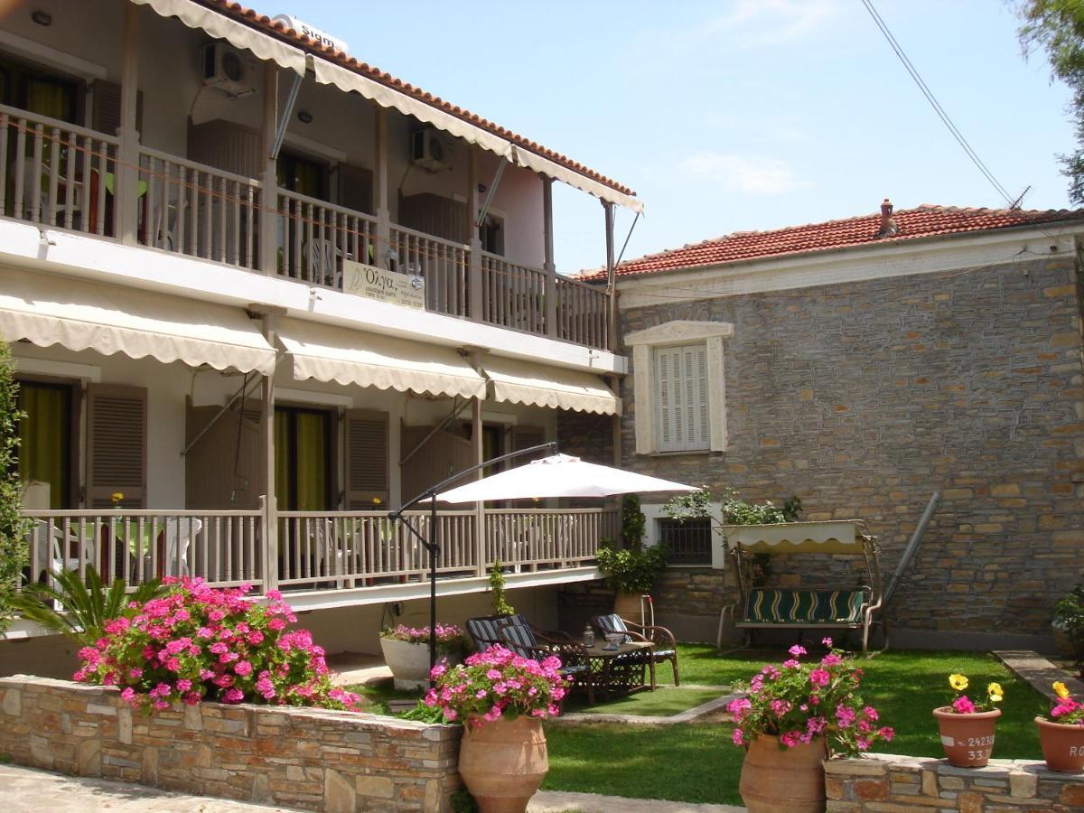 Olga Studios Áfissos Buitenkant foto